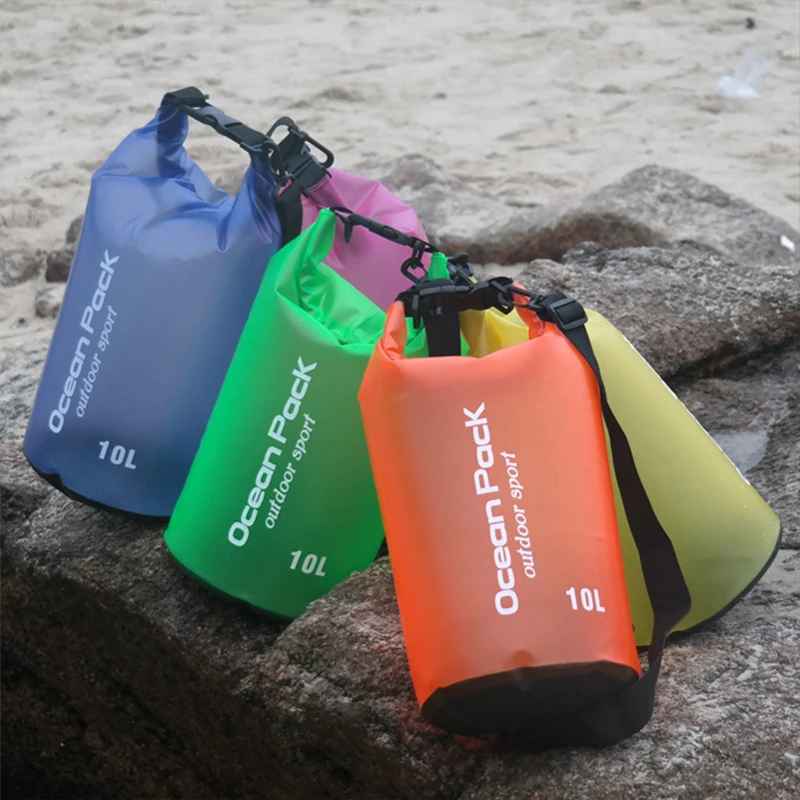 2l防水ドライバッグ,防水,ラフティング,カヤック,カヌー,釣り,セーリング,ボート用の収納ポーチ
