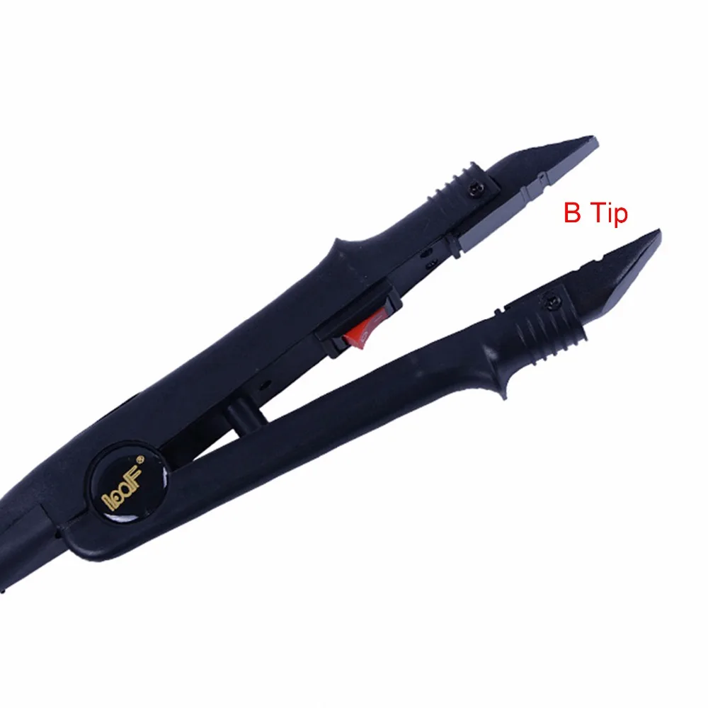 Plancha de calor de temperatura constante con punta JR-611 A/B/C para extensión de cabello, herramientas de fusión de queratina, conector de cabello, 1 ud.