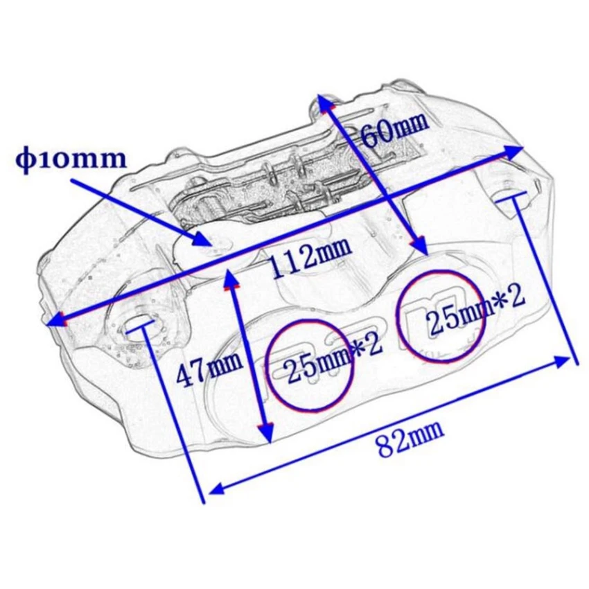 Phổ RPM phanh caliper đối với Yamaha Aerox Nitro bơm phanh xe máy RSZ JOG BWS Zuma 50 rr + 200mm /220mm phanh phanh miếng đệm