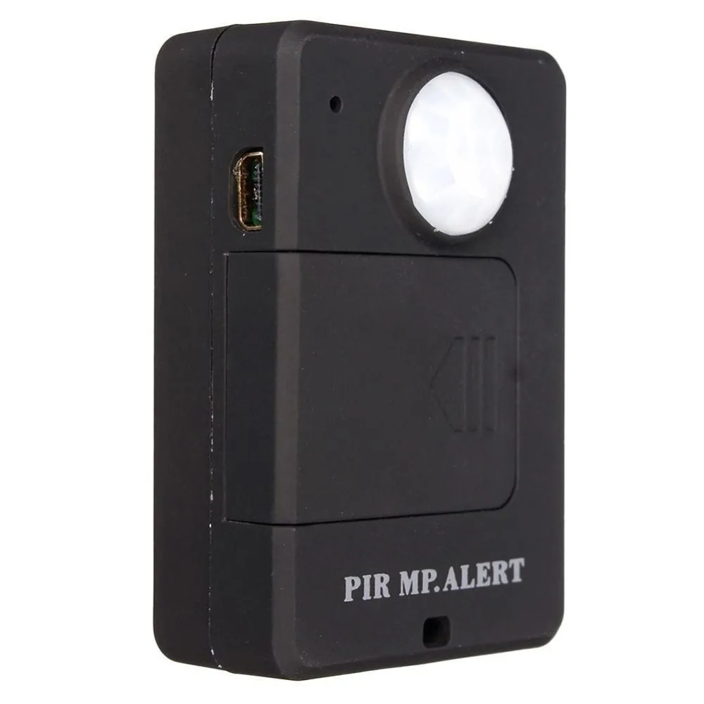 Mini GSM PIR Báo Động Chuyển Động Báo Động Cảm Biến Hồng Ngoại Không Dây GSM Báo Động Chống Trộm Phát Hiện Chuyển Động Với Phích Cắm Châu Âu Cao Cấp độ Nhạy