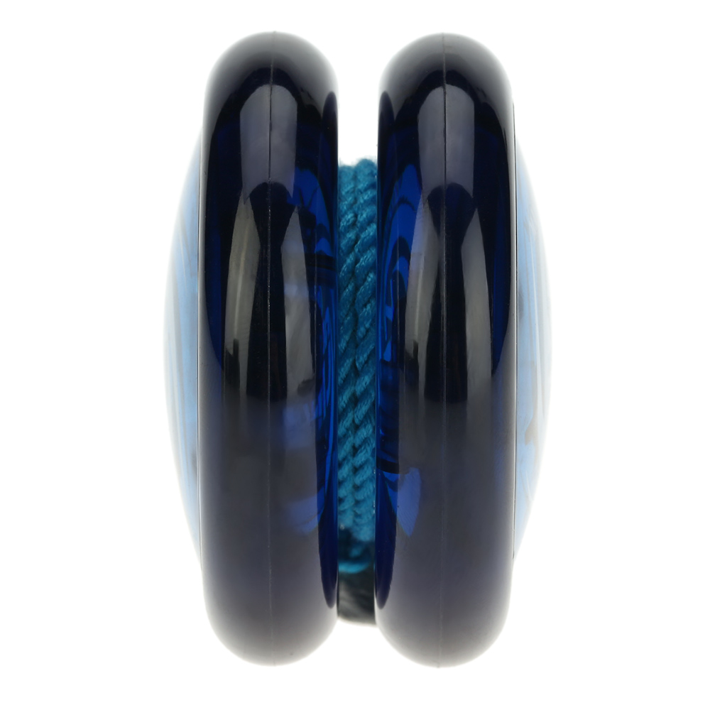 Magic Yoyo D1 Polycarbonaat Plastic Loop Yo-yo Smalle Plain Shaft Star Burst-systeem met draaiend touwtje voor kinderen