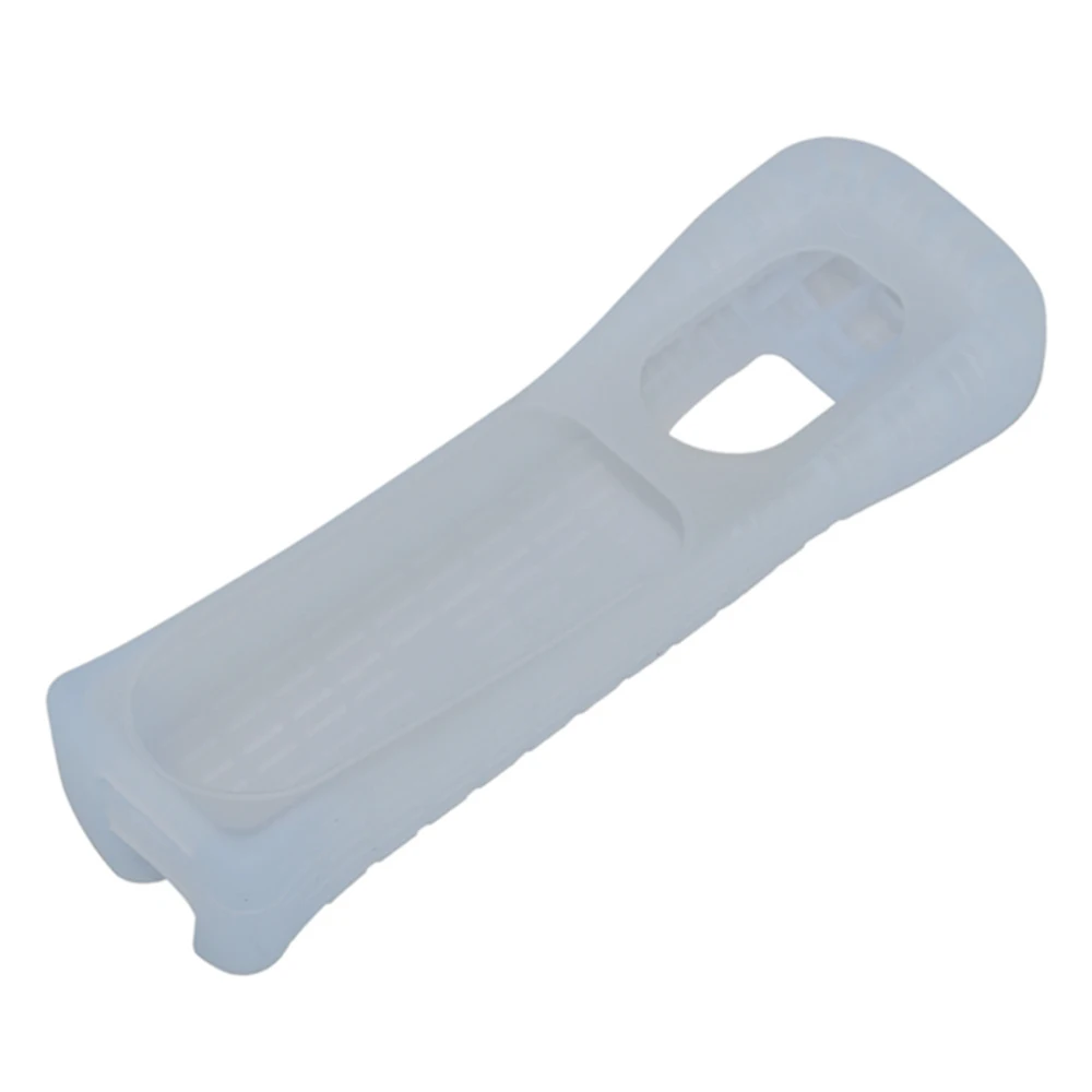 Para controlador de juego Wii funda de silicona suave funda protectora para mando a distancia Wii