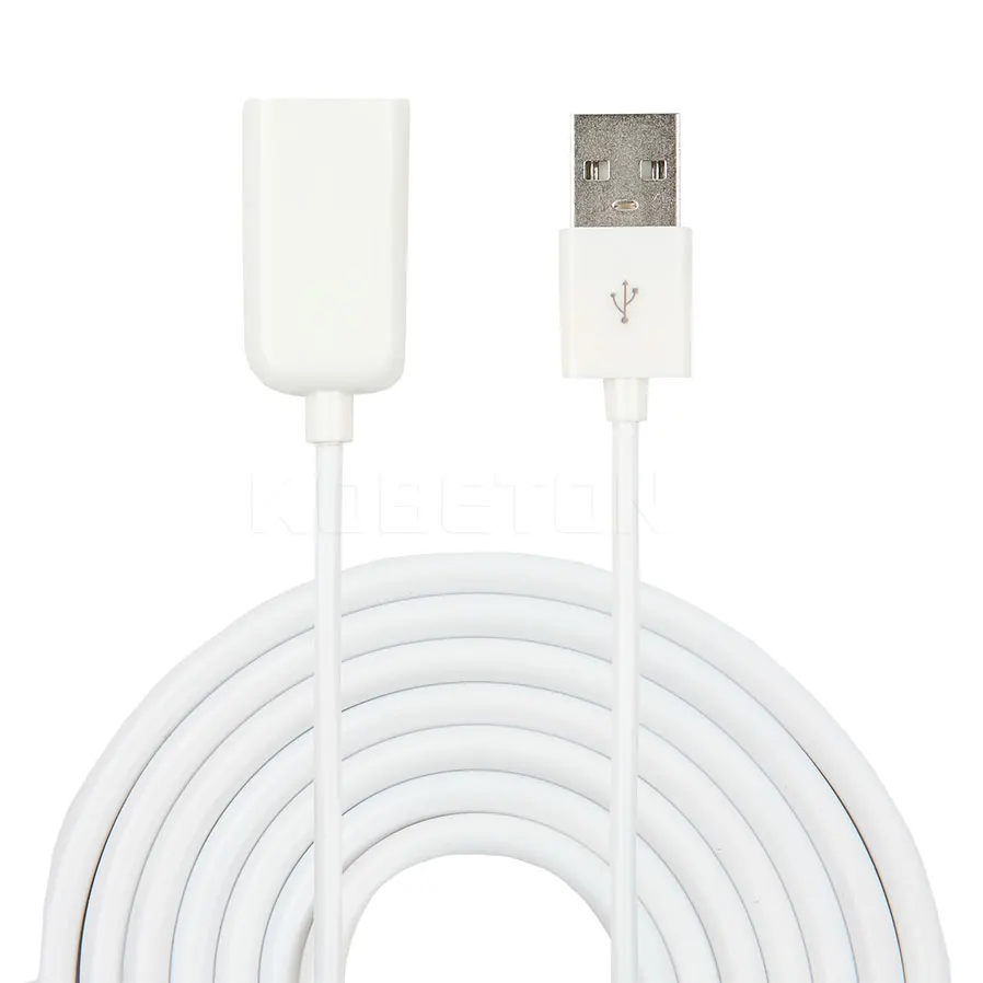 Extensión de datos USB 2,0 A macho A hembra, Cable de carga adicional para iphone 6, enchufe Samsung Note4 S6 Edge, Cable para portátil