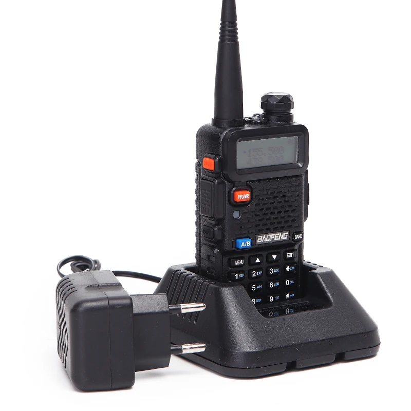 2 uds Baofeng UV-5R 8W Walkie Talkie de largo alcance tipo C carga VHF UHF banda Dual UV5R Radio bidireccional portátil