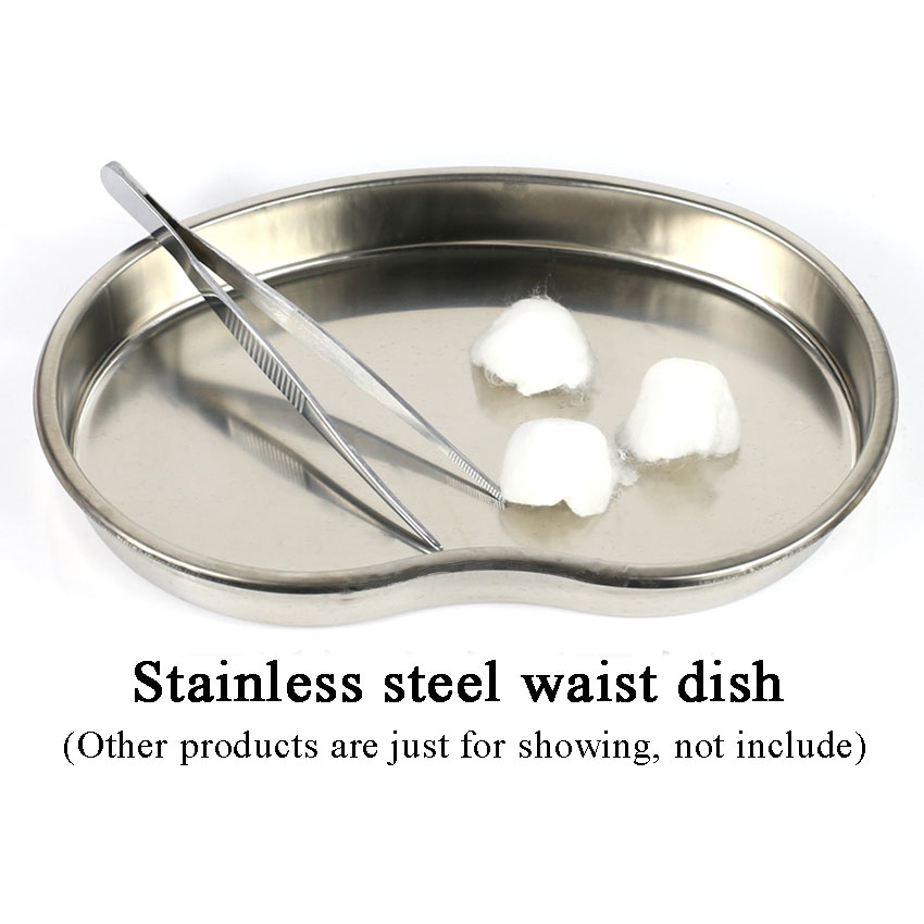 สแตนเลสสตีลแผ่นทางการแพทย์ผ่าตัดดัดถาดฆ่าเชื้อ Eyebrow Lip แต่งหน้า Body Art ทันตกรรม Tattoo อุปกรณ์เสริม