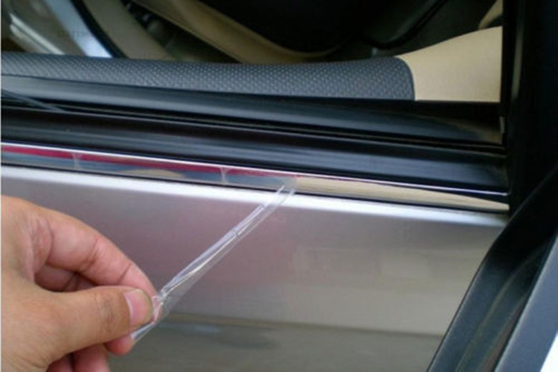 5 メートル外装車クロームボディストリップバンパー自動ドア保護成形スタイリングトリムステッカー 6 ミリメートル 10 ミリメートル 12 ミリメートル 15 ミリメートル 20 ミリメートル 25 ミリメートル 30 ミリメートル