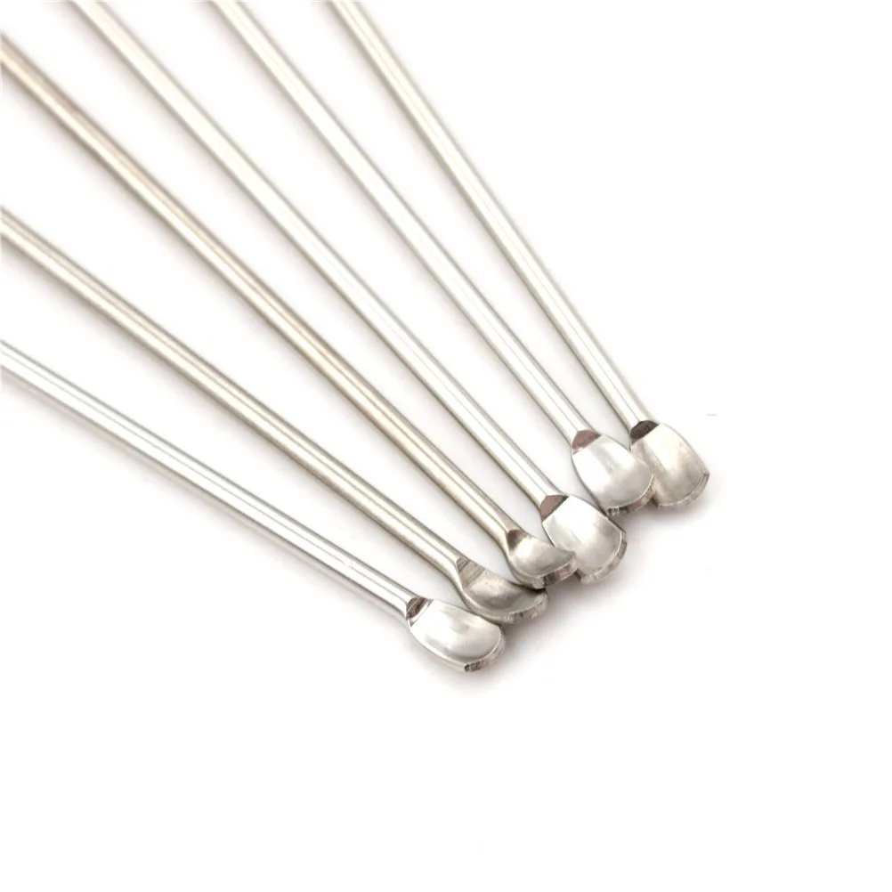 10Cm-22Cm Dược Phòng Sử Dụng Thép Không Gỉ Thuốc Muỗng Thìa Đũa Xẻng Đầu Thí Nghiệm