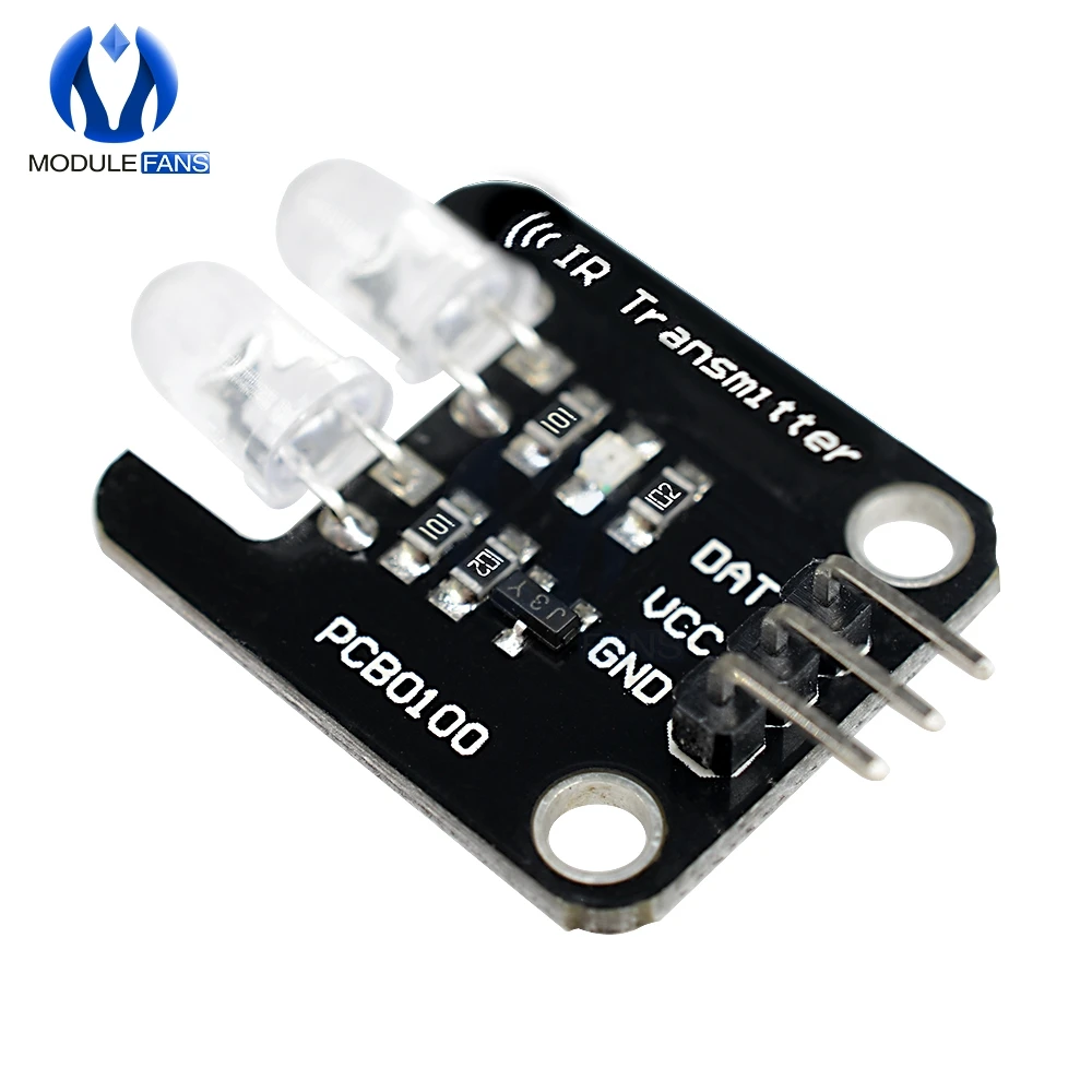 2 Điện Tử Khối Xây Dựng Hai Cách Hồng Ngoại Module Phát Hồng Ngoại Bộ Phát Cho Arduino Ban 2CH