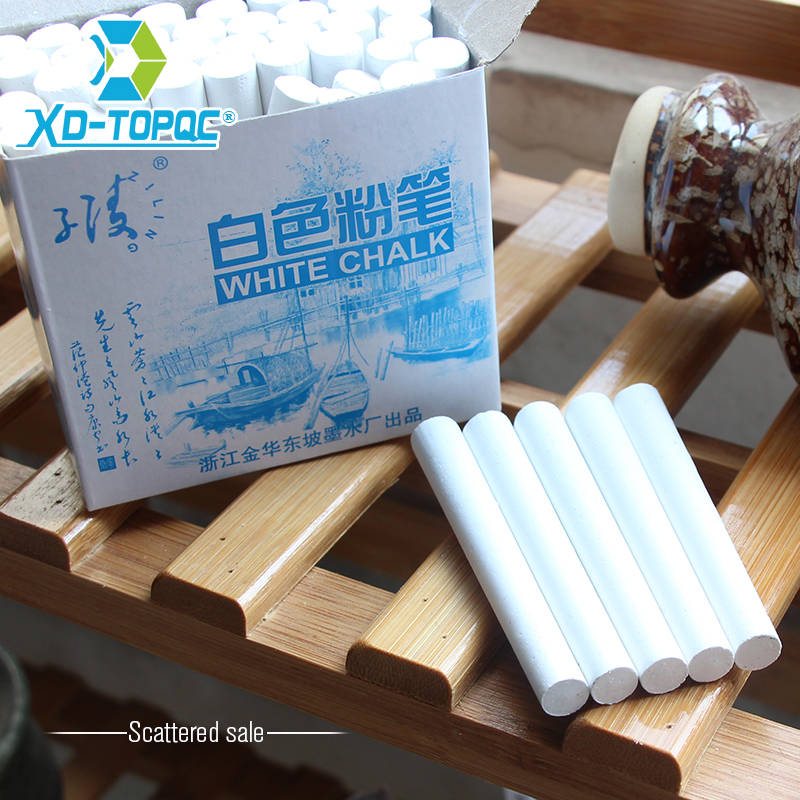 XinDi ダストレスホワイト描画チョーク学校教育用チョーク高品質文房具事務用品マーカーホワイト Tizas CK03