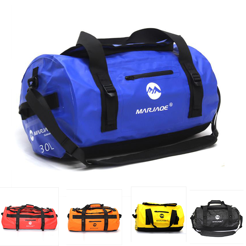 Bolsa impermeable para natación al aire libre, bolsa seca para pesca, Camping, Fitness, vela, bolsa resistente al agua, senderismo, río, hombro, paquete oceánico