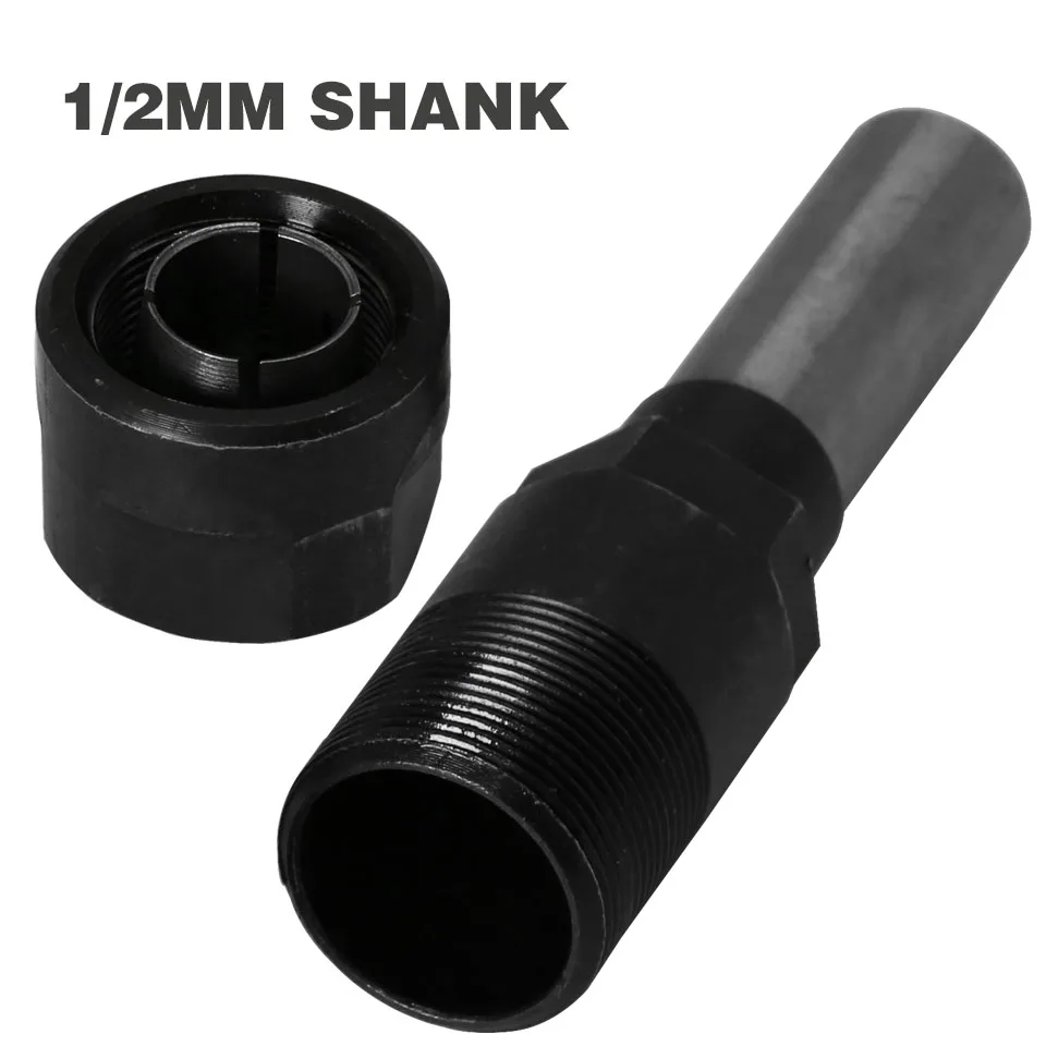1PC 1/4" 8mm 12mm 1/2"Shank high quality bits Router Collet Extension Engraving machine extension rod