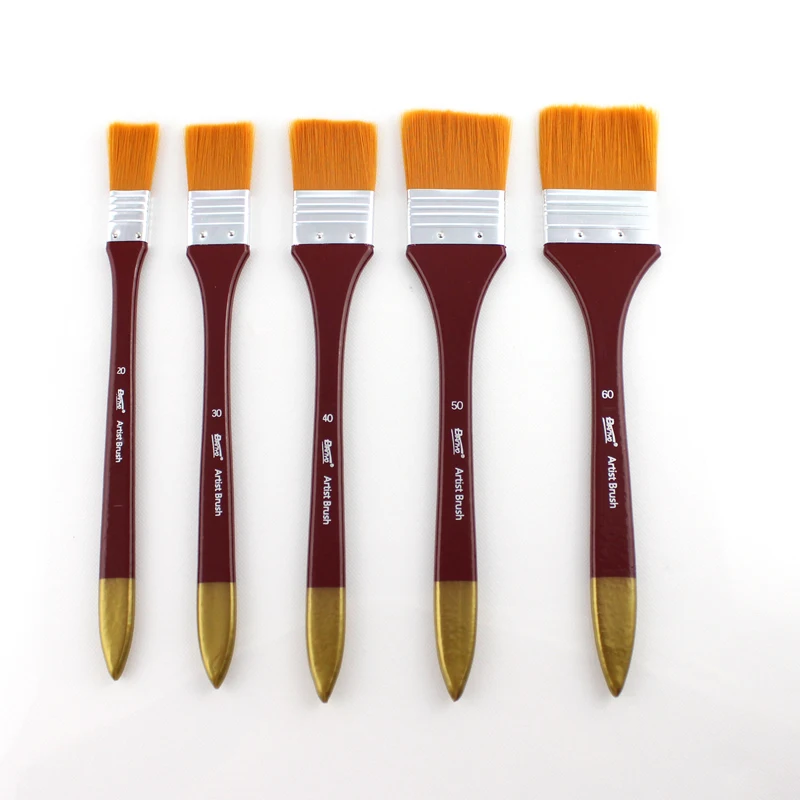 1 Chiếc Bút Sơn Acrylic Tự Làm Đồ Bộ Bộ Bàn Chải Dành Cho Nghệ Sĩ Dầu Cọ Bàn Chải Học Vẽ Sơn Văn Phòng Phẩm Vật Dụng