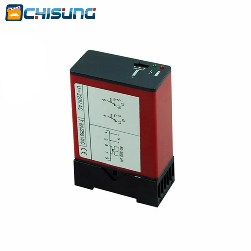 Detector de bucle inductivo para vehículos Sensor de un solo canal