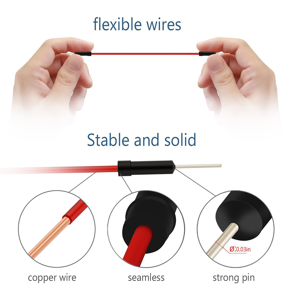 3 Stück Hi-Q 65 Überbrückung kabel von Stecker zu Stecker mit Keyes tudio Verpackung für Arduino DIY Steck brett