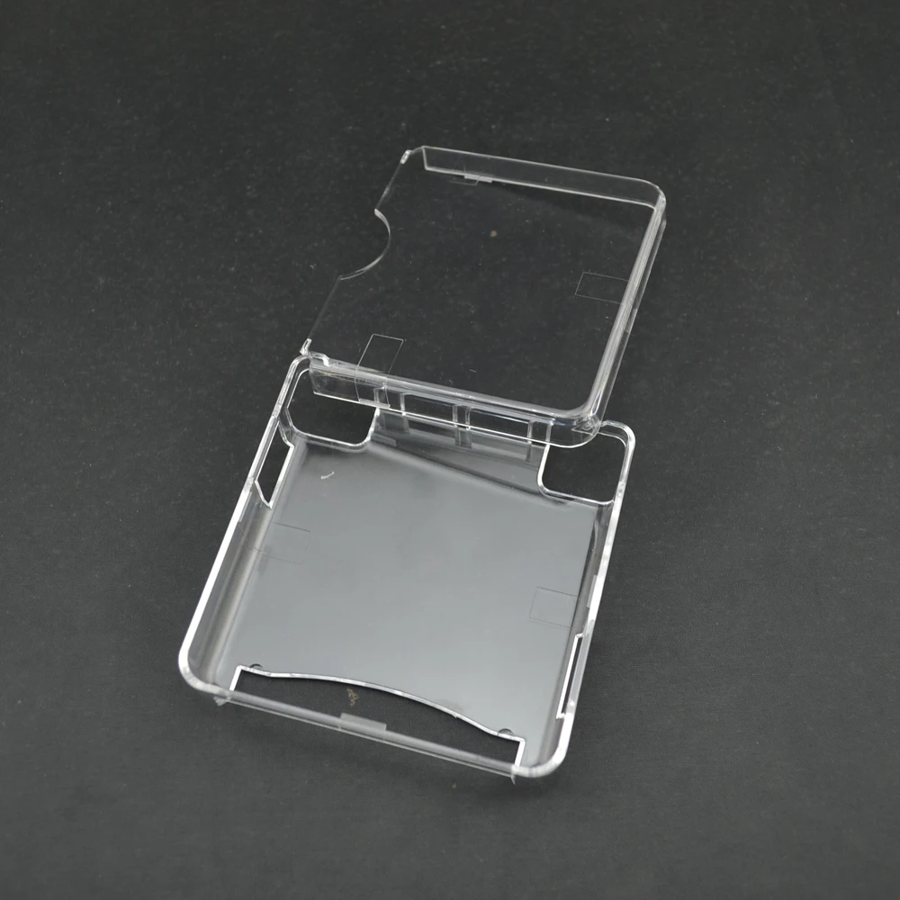 High quality Plastic Clear Protective Cover for GBA SP Crystal Shell Housing box For Gameboy Advance SP