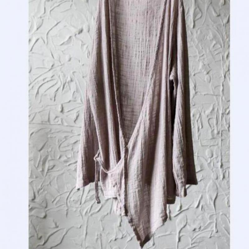 Uswmie 2020春文学シンプルルーズカジュアル長袖女性トップス無地パーソナライズされたプラスサイズの便利な服