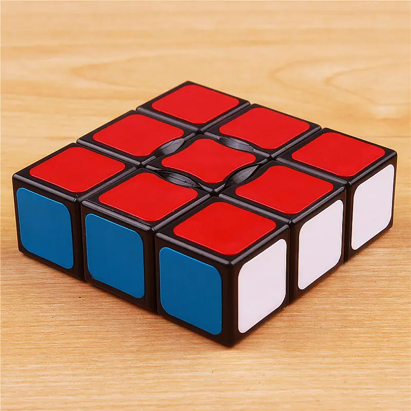 Yj 1x3x3 cubo mágico disquete quebra-cabeças profissionais quadrado mágico anti estresse brinquedos velocidade magico cubo 133 para crianças