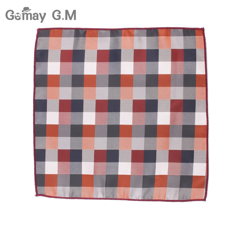 ブランドメンズハンカチ古典スーツポケット広場男性ビジネス胸タオルハンカチ紳士ポリエステル糸スーツ Hankies