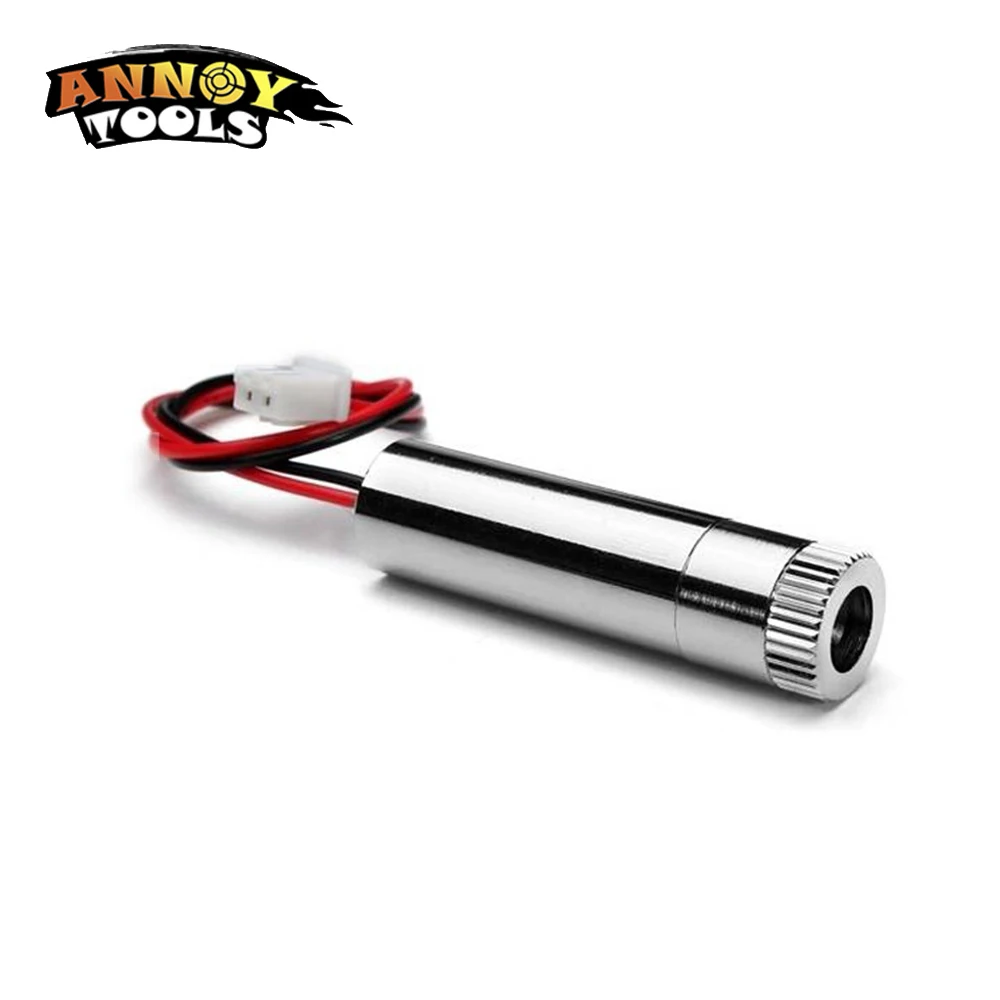 Módulo de ponto laser vermelho 250mw 650nm laser de alta potência com foco máquina de gravação diy cabeça laser
