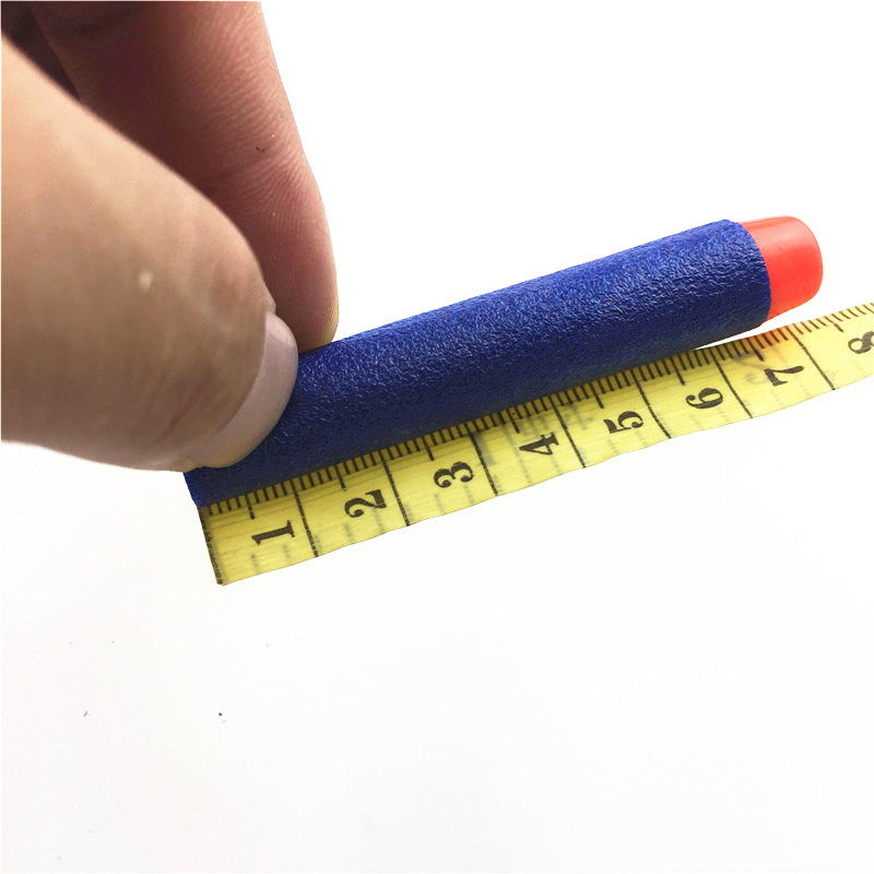 20 Chiếc Cho Súng Đạn Rỗng Lỗ Đầu 7.2Cm Đổ Lại Phi Tiêu Súng Đồ Chơi Bắn Đạn Mềm Viên Đạn Súng Xmas Kid trẻ Em Quà Tặng