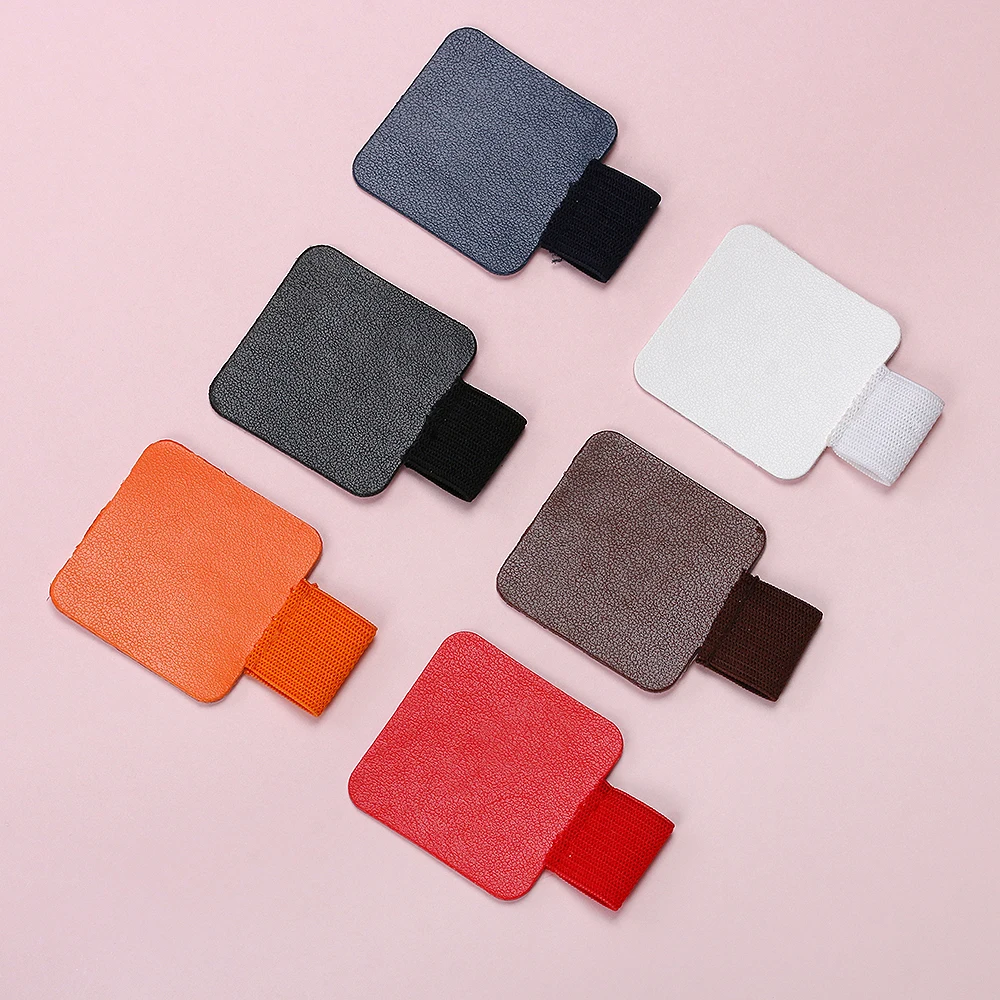 31 colori portapenne autoadesivo portapenne in pelle portapenne anello elastico per quaderni quaderni appunti porta penne Tool