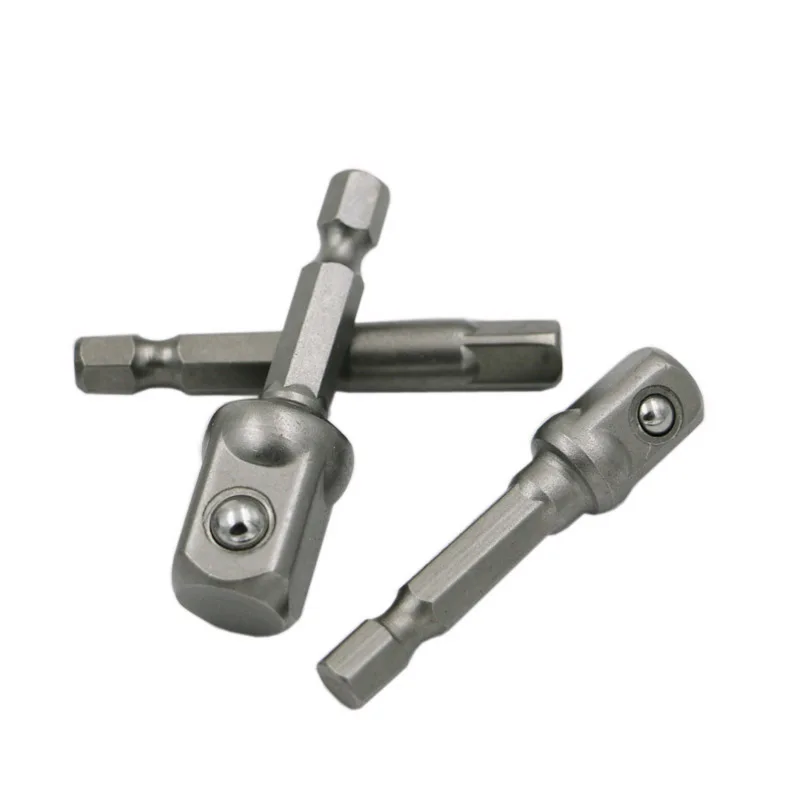 Chrome Vanadium Ổ Cắm Adapter Seth EX Vít 1/4 "3/8" 1/2 "Nối Dài Khoan Hex Bit bộ Dụng Cụ Điện