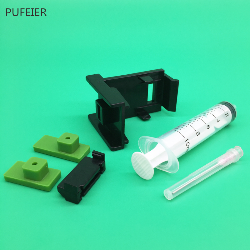 Đa năng DIY CISS Hộp Mực Kẹp Thấm Hút Kẹp Bơm Nạp Mực In Công Cụ Với 10ML Ống Tiêm Kim Bộ Dụng Cụ Dùng Cho Máy Epson canon HP