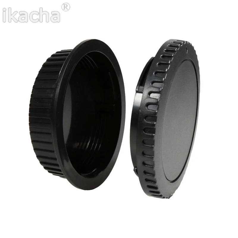 Para Canon EOS cubierta del cuerpo de la cámara + tapa trasera de la lente para montaje Canon EOS para EF 5D II III 7D 70D 700D 500D 550D 600D 1000D