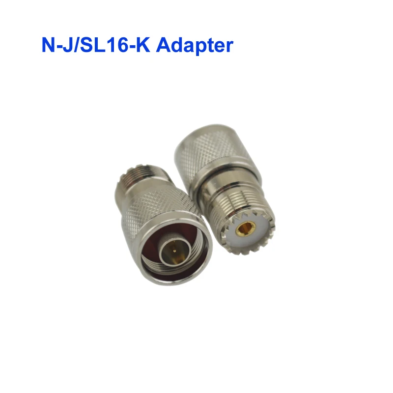 N-J (N macho)/SL16-K (UHF SO239 hembra) adaptador jack RF