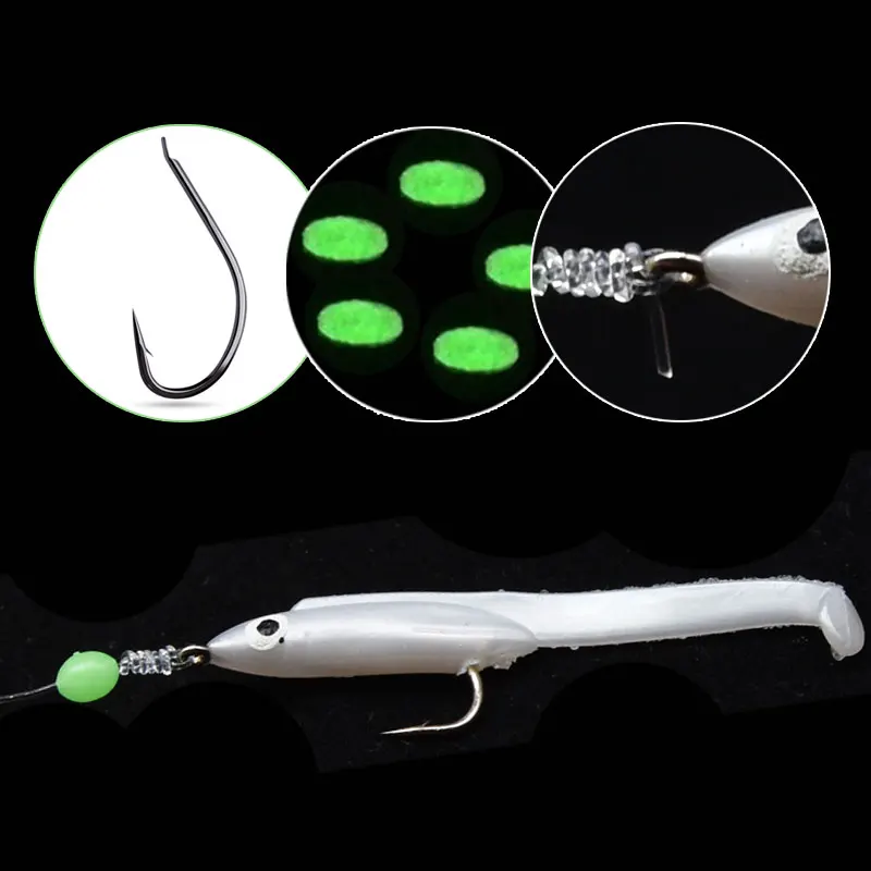 5 ตะขอ/ถุงคุณภาพสูงเหล็กคาร์บอนปลา Feathers Bass Cod Lure ตกปลาทะเล 5 ตะขอตกปลา Treble เหยื่อตกปลาลวดเบอร์ 1/0