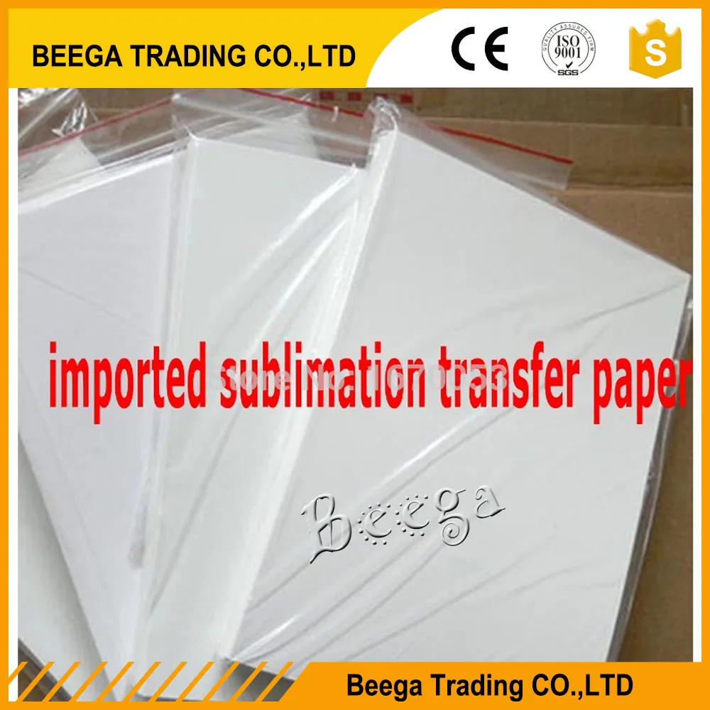 Papier de sublimation par transfert de chaleur vierge, imprimante à jet d'encre EPSON, tasse, plastique, Économie, bricolage, disponible, format A4, 20 pièces