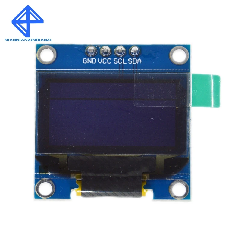 Azul branco cor 128x64 amarelo azul oled lcd módulo de exibição led para arduino 0.96 polegada i2c iic serial novo original