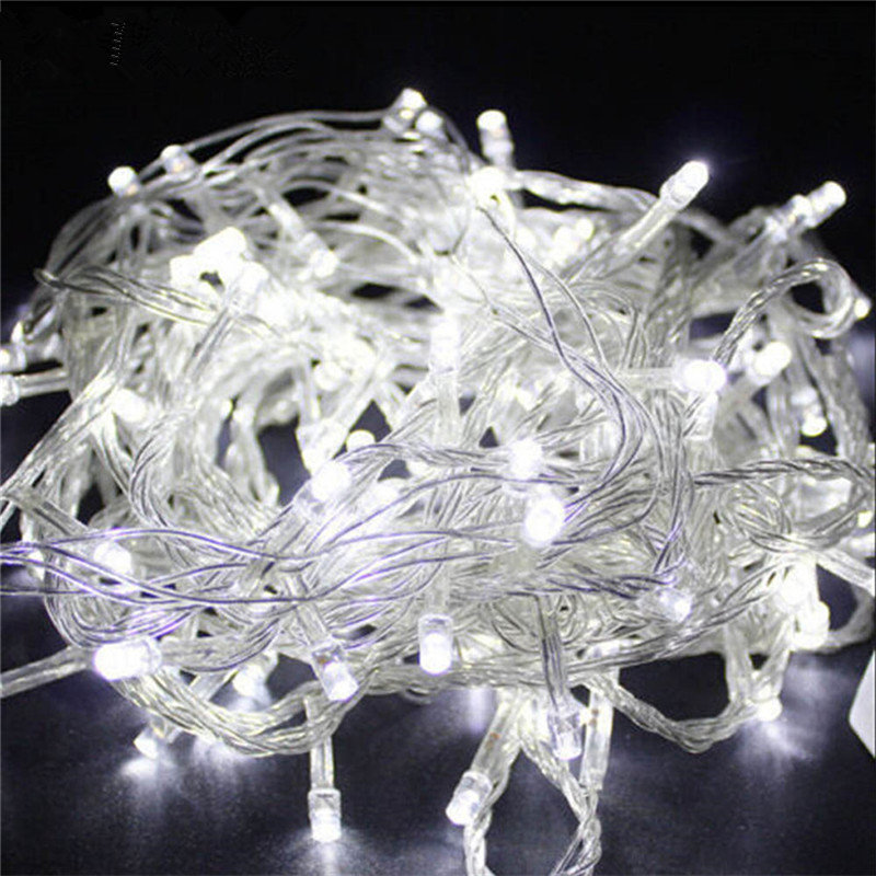 5M 10M 20M 30M 50M 100M LED String Fairy Light Holiday Christmas Wedding Decoration AC220V Waterproof Outdoor Light Garland