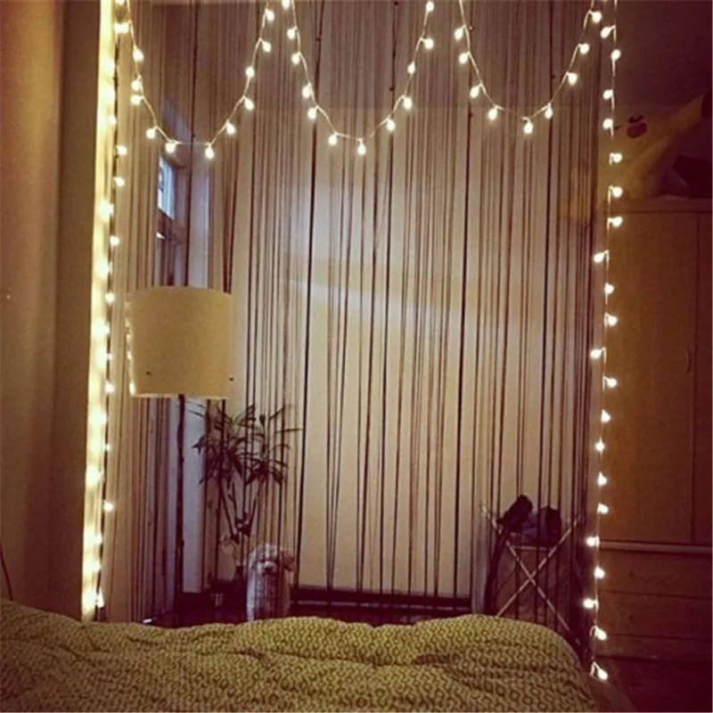 1 M/2 M/3 M/4 M/5 M/10 M/20 M 160Led Balls Tiên Chuỗi Đèn Trang Trí Battery Operated Wedding Giáng Sinh Ngoài Trời Trang Trí Vòng Hoa