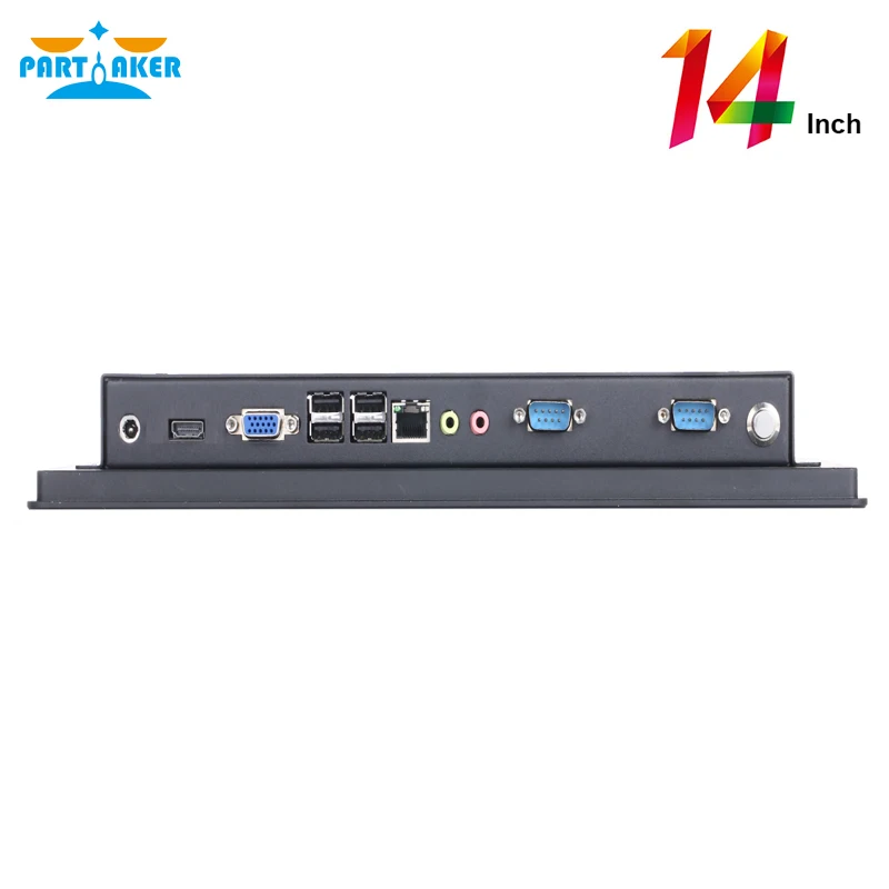 Capacitive touch screen All in One Computer with Intel Core i7 4510U 14 Inch Embedded Installation 10 Points 2GB Ram 32GB SSD