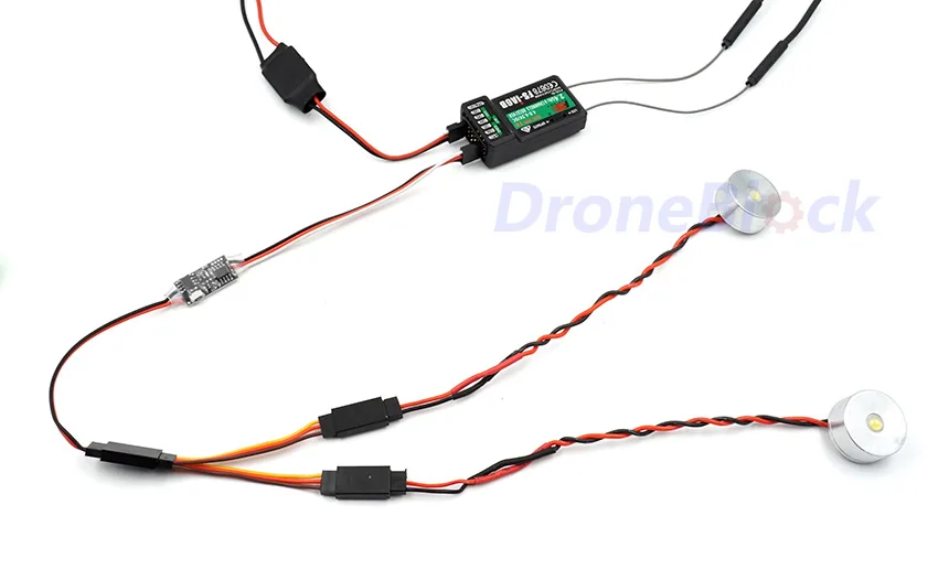 Nhiều Chế Độ Từ Xa RC Điện Tử AUX Kênh Trên Tắt/Mở Đèn LED Xe PWM Điều Khiển Chuyển Đổi Đầu Thu Khiển
