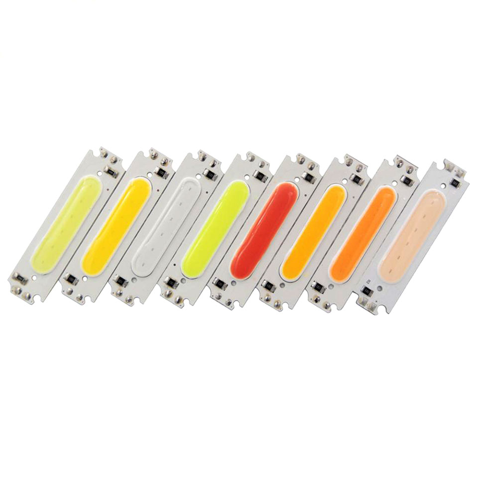 SUMBULBS 60*15mm COB LED Glühbirne 12V 2W LED Diode Beleuchtung Chip Rot Blau rosa Grün Gelb Weiß Farbe für DIY Lampen