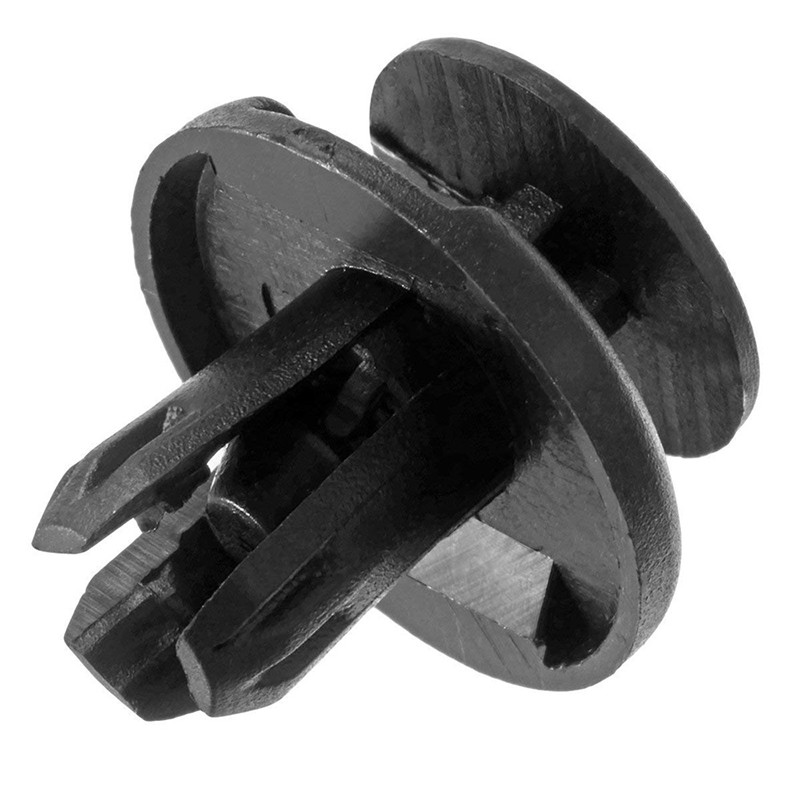 50 Uds. De sujetador de parachoques de plástico para coche, retenedor de remache, tipo empuje, cubierta de motor, guardabarros, Panel embellecedor de puerta de coche, Clip para Toyota