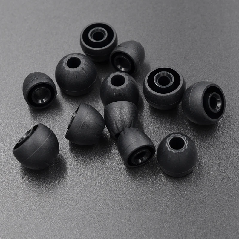 -Tai Earcaps Cho KZ Tai Nghe Nhét Tai Silicone Có Nắp Thay Thế Tai Nghe Nhét Tai Đầu Tai Nghe Nhét Tai Eartips Tai Nghe Nhét Tai Đệm Tai Đệm 6 chiếc/3 Đôi
