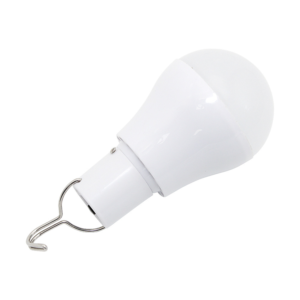 Luz Led portátil de 5W con USB para acampada, bombilla con carga de energía Solar, iluminación exterior, conservación de energía, útil, nueva