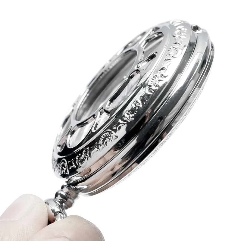 ร้อนอะนิเมะบัตเลอร์สีดำ Kuroshitsuji สไตล์นาฬิกาเซบาสเตียน Ciel Silver Hollow ดอกไม้ผู้หญิงผู้ชายสร้อยคอ Chian Xmas ของขวัญ