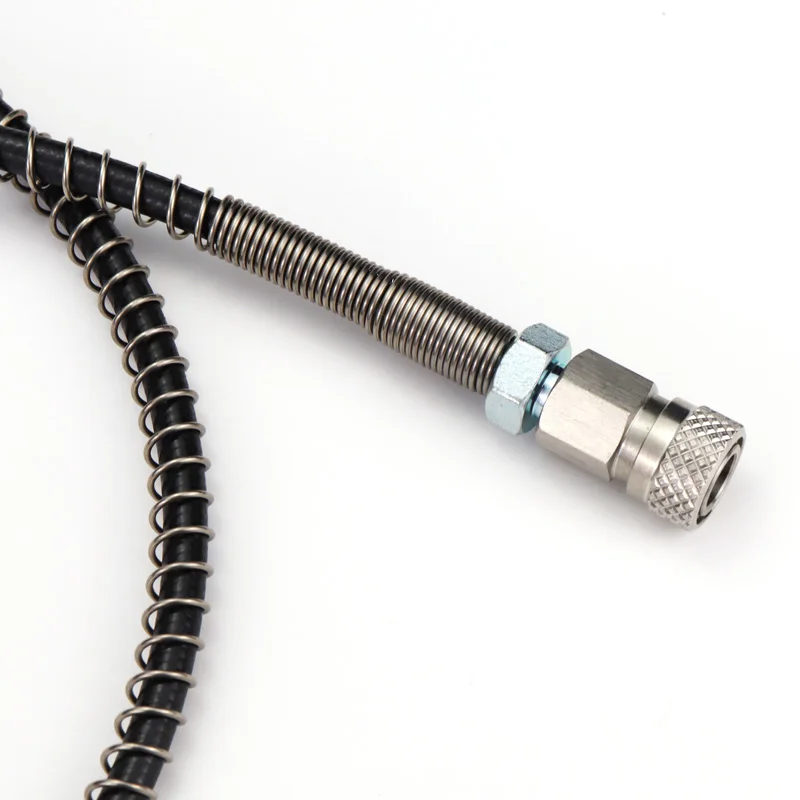 新しい空気リモート記入鞭ホース充電ホース延長24/37インチ高圧300bar/4500PSI