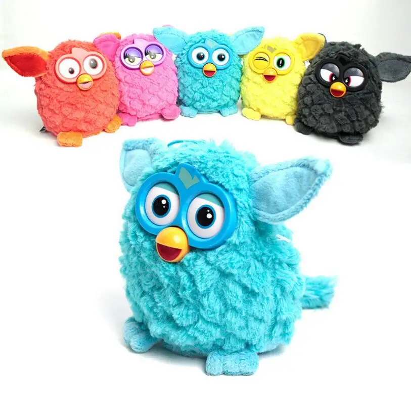 อิเล็กทรอนิกส์ Interactive ของเล่น Phoebe Furby สัตว์เลี้ยง Fuby นกฮูก Elves การบันทึก Plush พูดคุยของเล่นสมาร์ทของขวัญ Furbiness Boom Plush ของเล่น