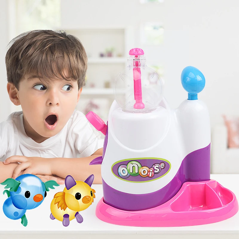 Ma thuật Dính Âm Nhạc Sóng Oonies Chất Lượng Cao Trẻ Em Handmade TỰ LÀM Sáng Tạo Nếp Bóng Vui Vẻ Bong Bóng Inflator Sáng Tạo Đồ Chơi Kit