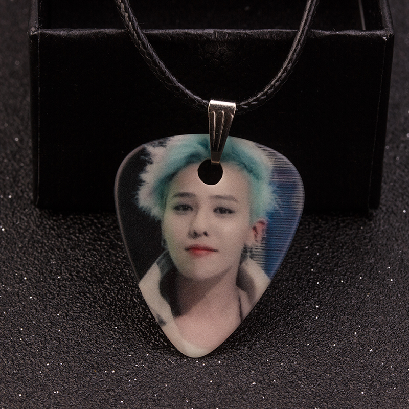 SOACH Púas de guitarra de 1,0mm, collar, tiras colgantes, collares de cadena, joyería, accesorios de guitarra, una variedad de estilos