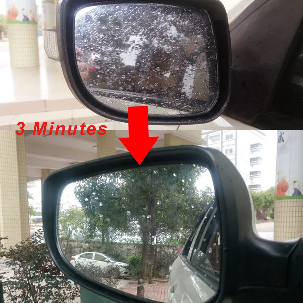 Universal DC 12V  Car Wing Mirror Heated Pad Quick Warm Heated mirrors Defogger Remove Ice\Rain\Frost Safe Driving
