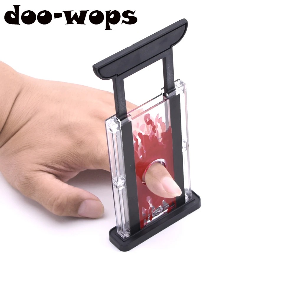 Cortador de dedos, picadora, corte de dedos, trucos de Magia, accesorios para trucos de primer plano, ilusión, mentalismo, Magia, herramienta cortadora de heno para dedo