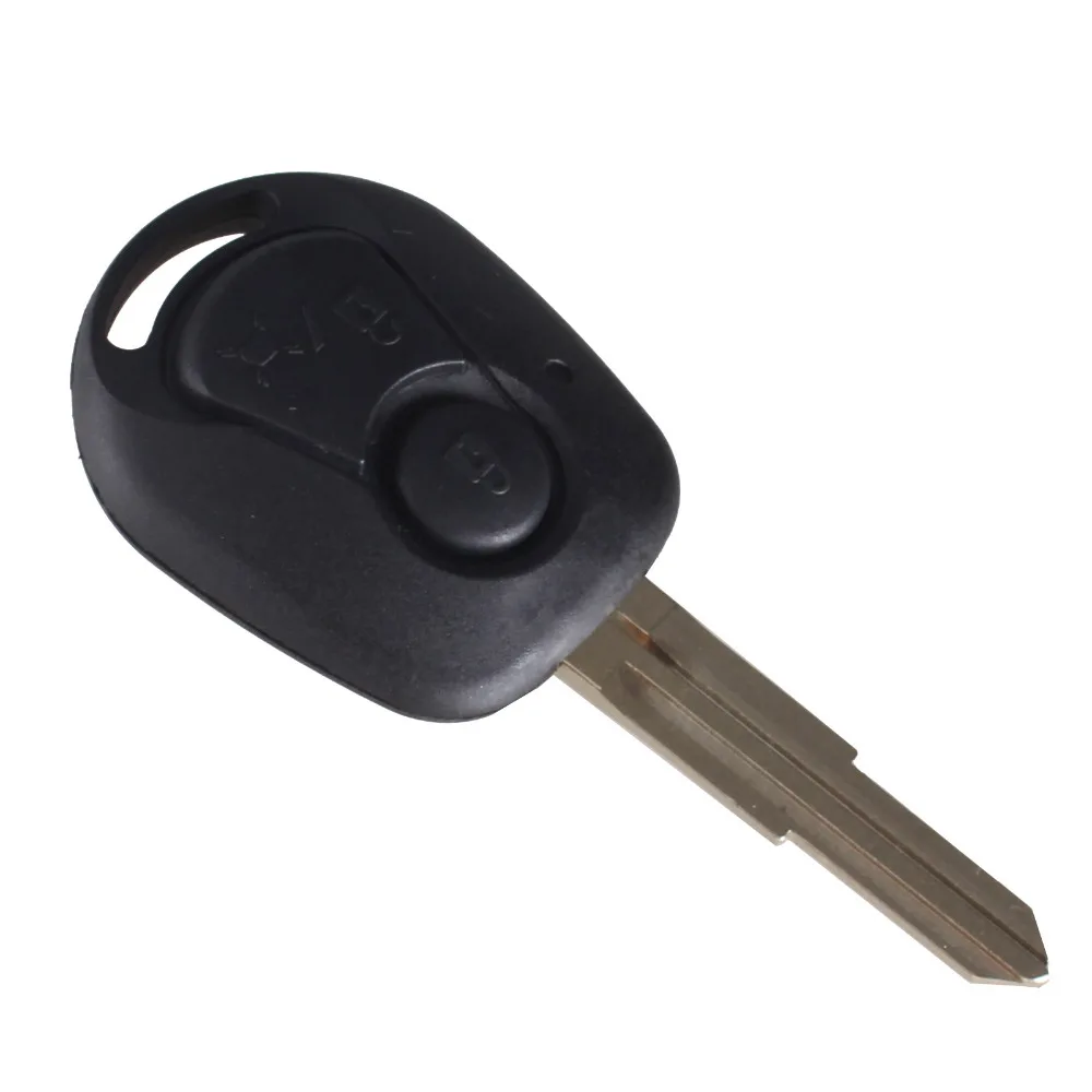 KEYYOU nueva funda protectora para mando a distancia de 2 botones para Ssangyong Actyon Kyron Rexton