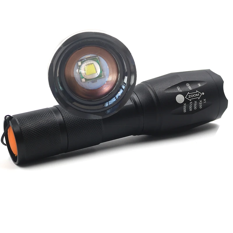 Z20 linterna led ajustable lámpara luz XM-L2 U3 linterna 5000LM linterna táctica recargable 18650