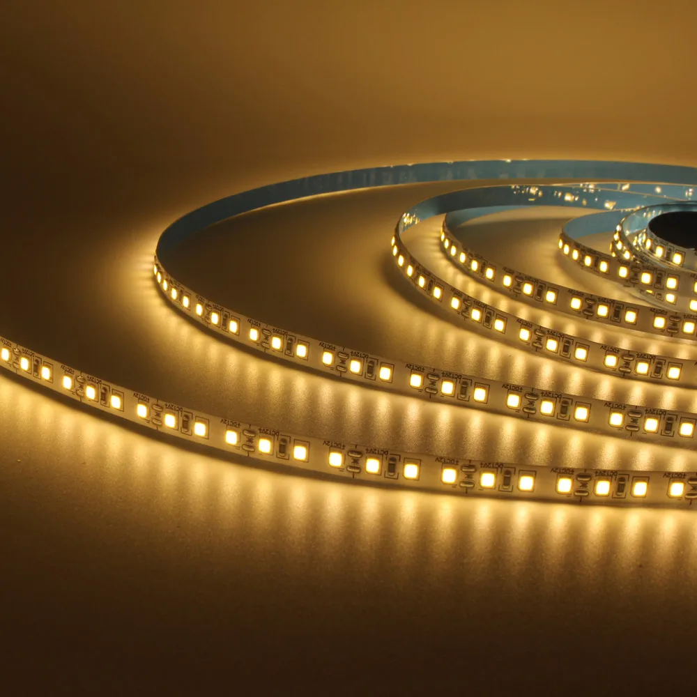 Striscia LED 12V 5M 600 SMD 2835 6000K 3000K Luce a nastro flessibile a strisce bianche calde 120LED M 8mm PCB Lampada a strisce non impermeabile